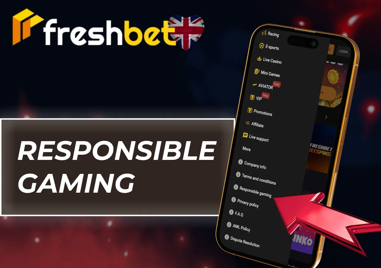 Responsible gaming tools designed to help players manage personal limits.